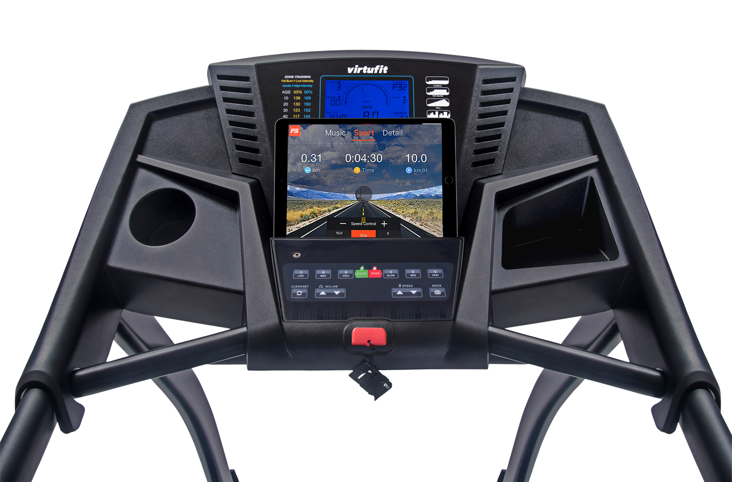 VIRTUFIT TR-200i aplikace