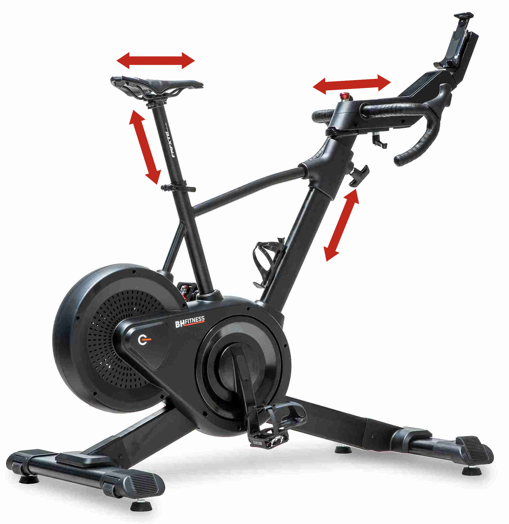BH FITNESS Exercycle Smart Bike R ergonomie