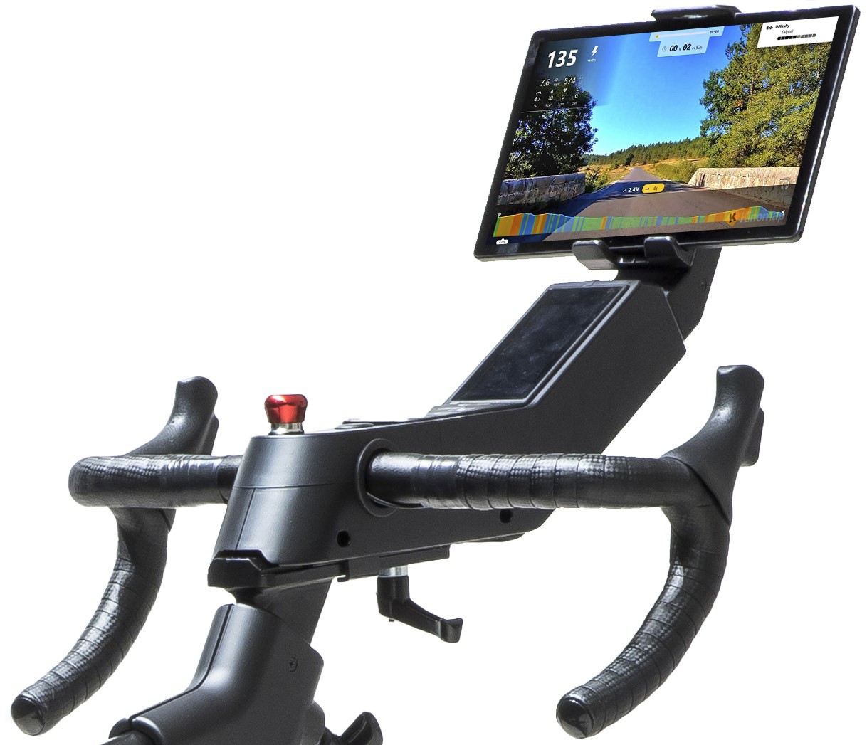 BH FITNESS Exercycle Smart Bike R tablet