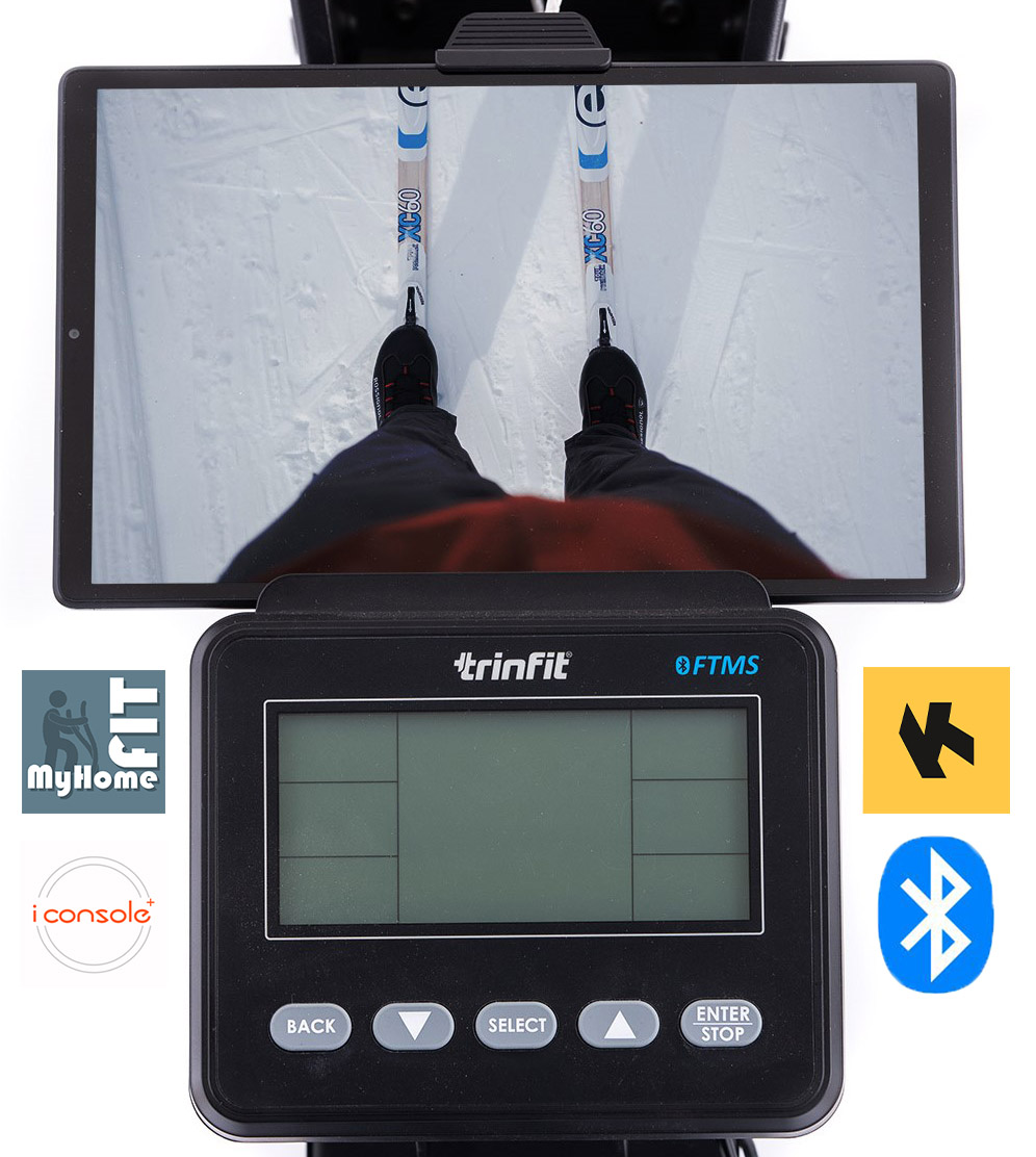 TRINFIT SKI Trainer Pro Wall tréninkové aplikace