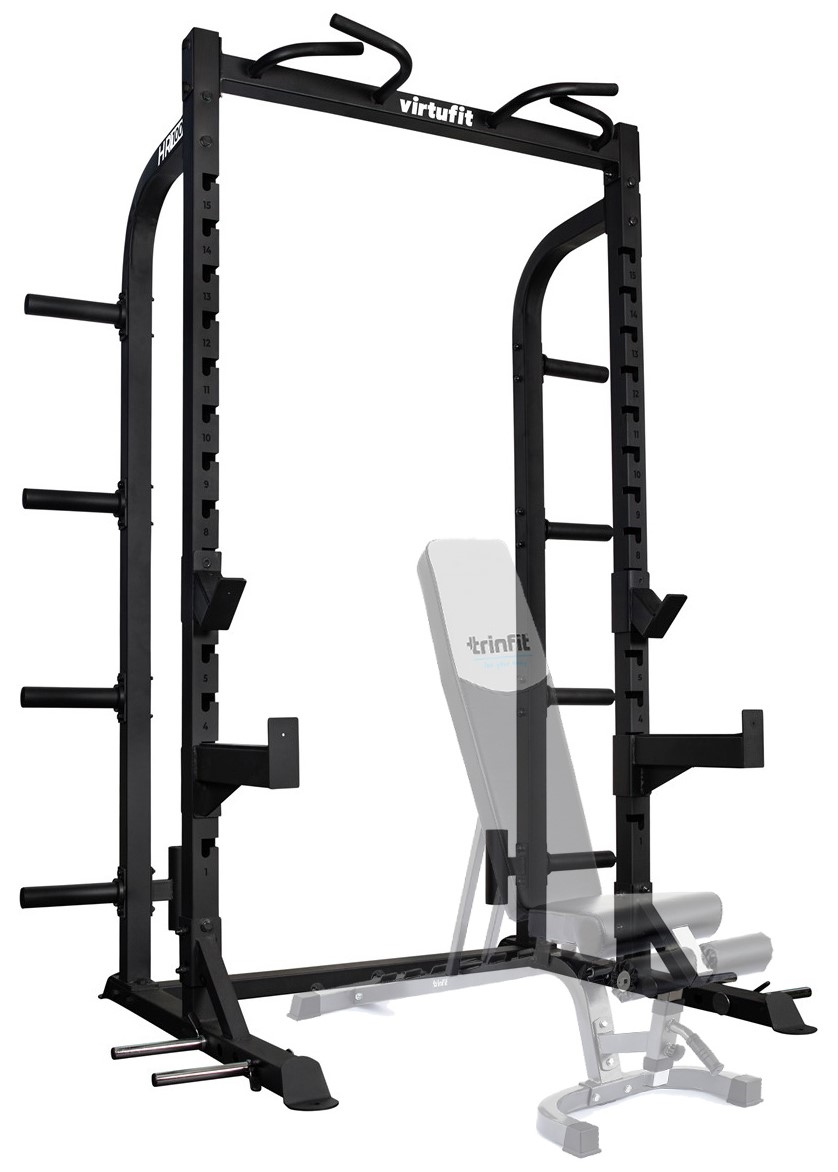 VIRTUFIT HR100 Half Rack s lavicí