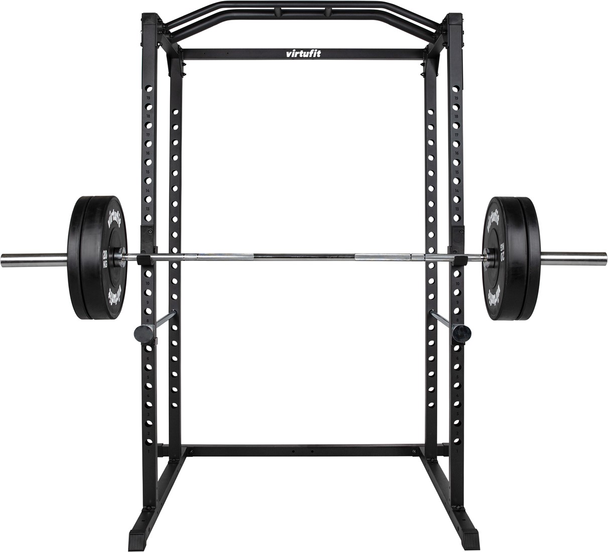 VIRTUFIT PR100 Power Rack široká škála cviků