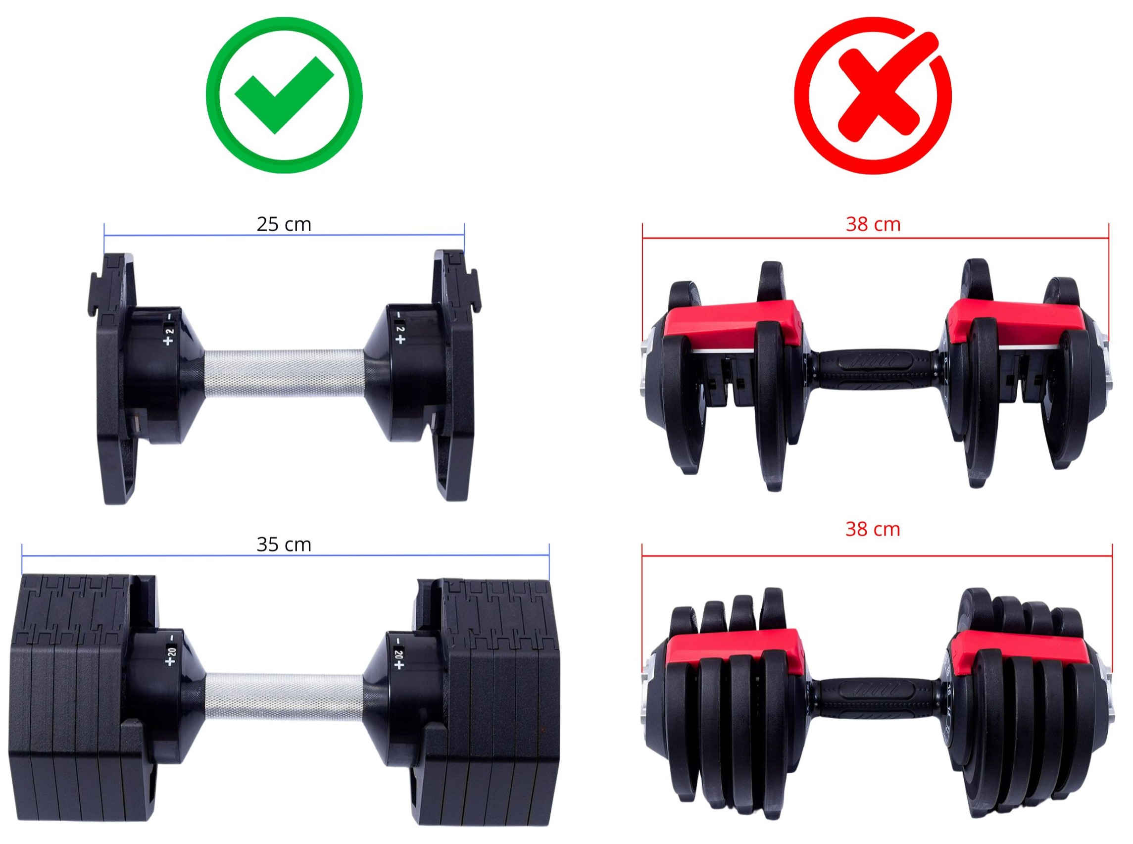 TRINFIT OctaBlock 2-20 kg černé porovnání