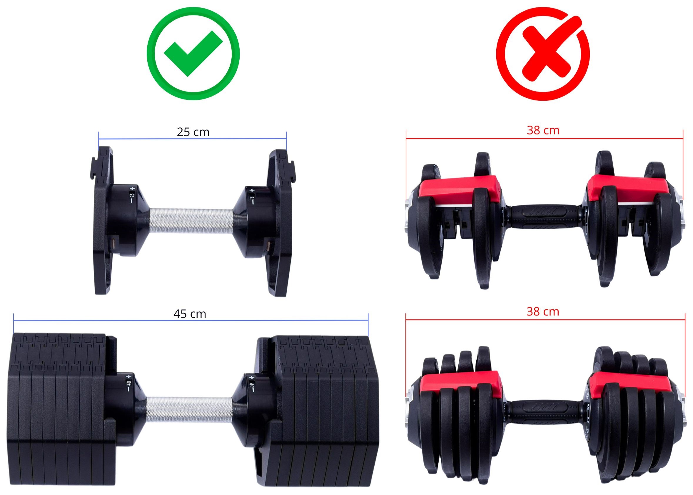 TRINFIT OctaBlock 2,5-40 kg černé porovnání