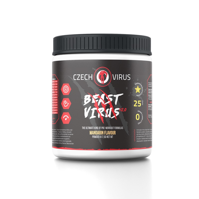 CZECH VIRUS Beast Virus® V2.0 417,5 g mandarinka