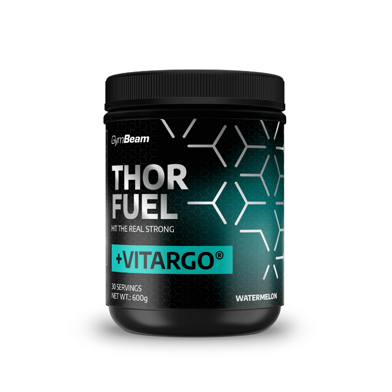 GymBeam Thor Fuel + Vitargo 600 g citron limetka