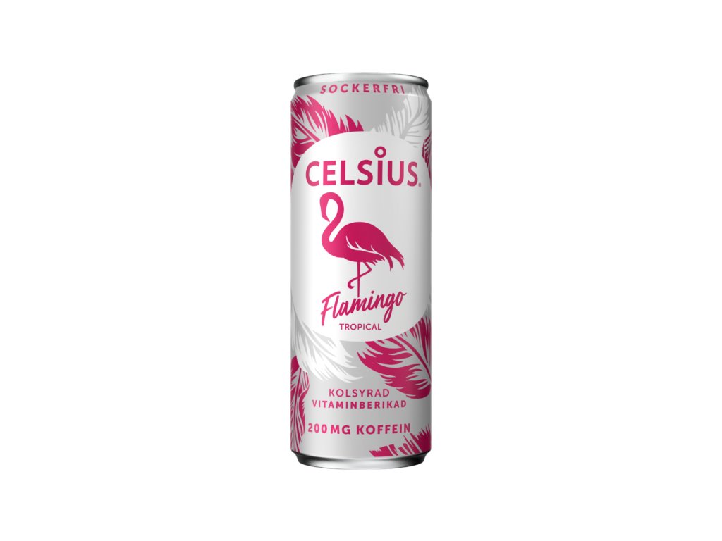 Celsius Energy Drink Flamingo Tropical 355 ml