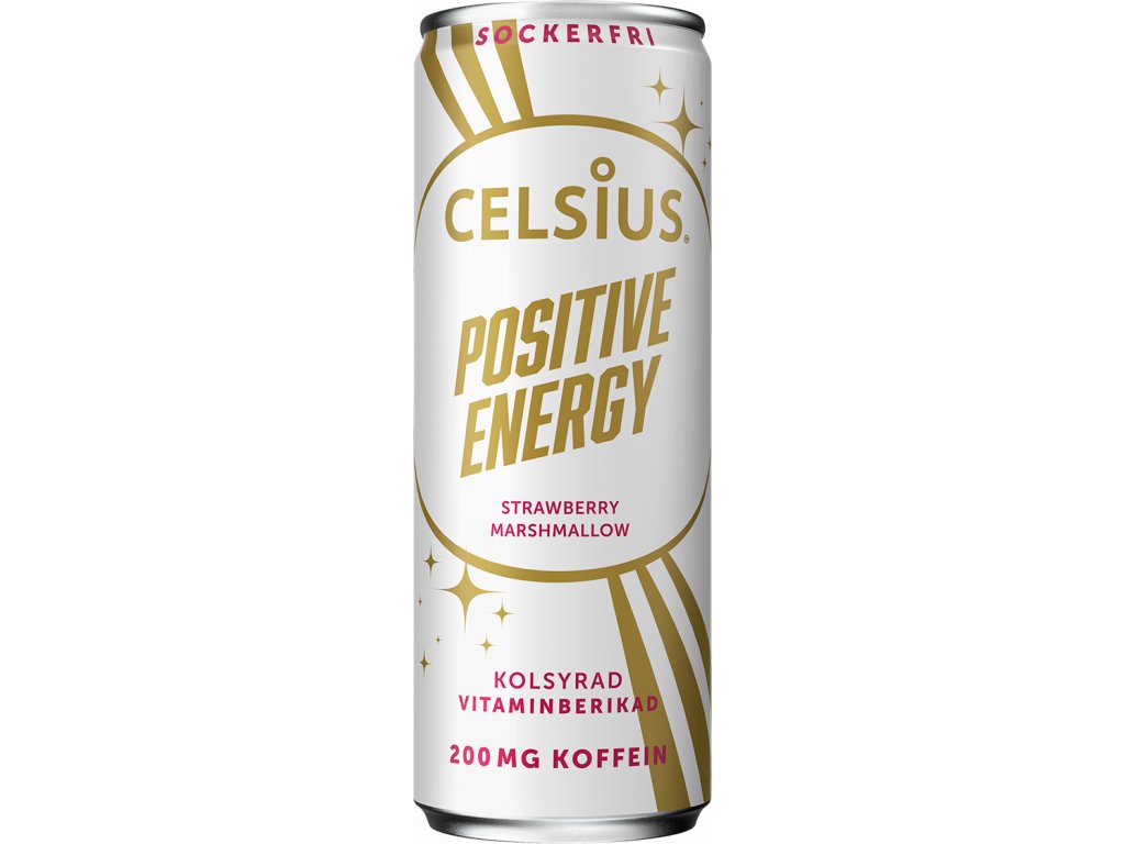 Celsius Energetický Nápoj strawberry marshmallow 355 ml