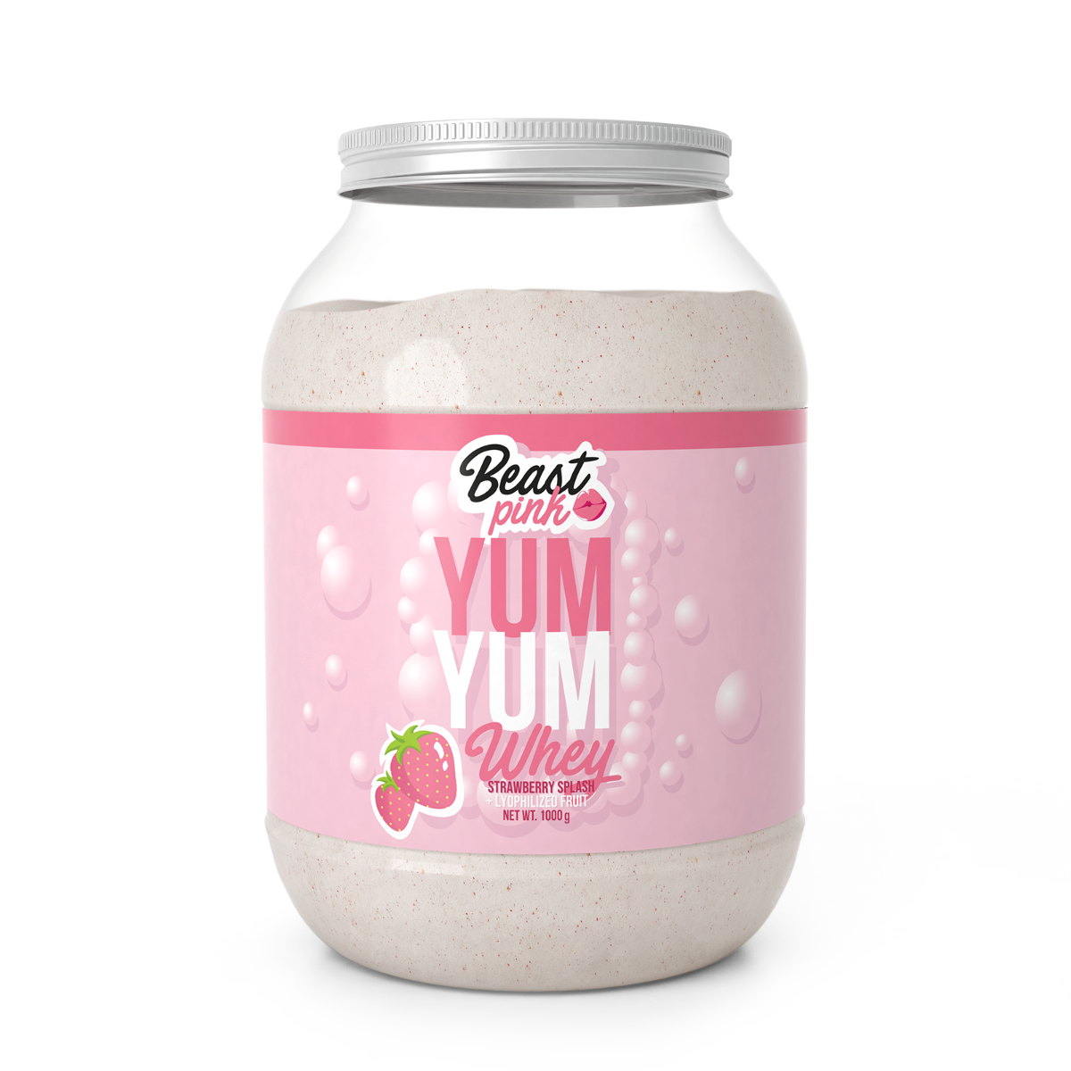 BeastPink Yum Yum Whey 1000 g strawberry splash