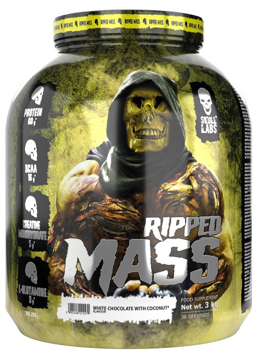 Fitness Authority Skull Labs Ripped Mass 3 kg vanilka