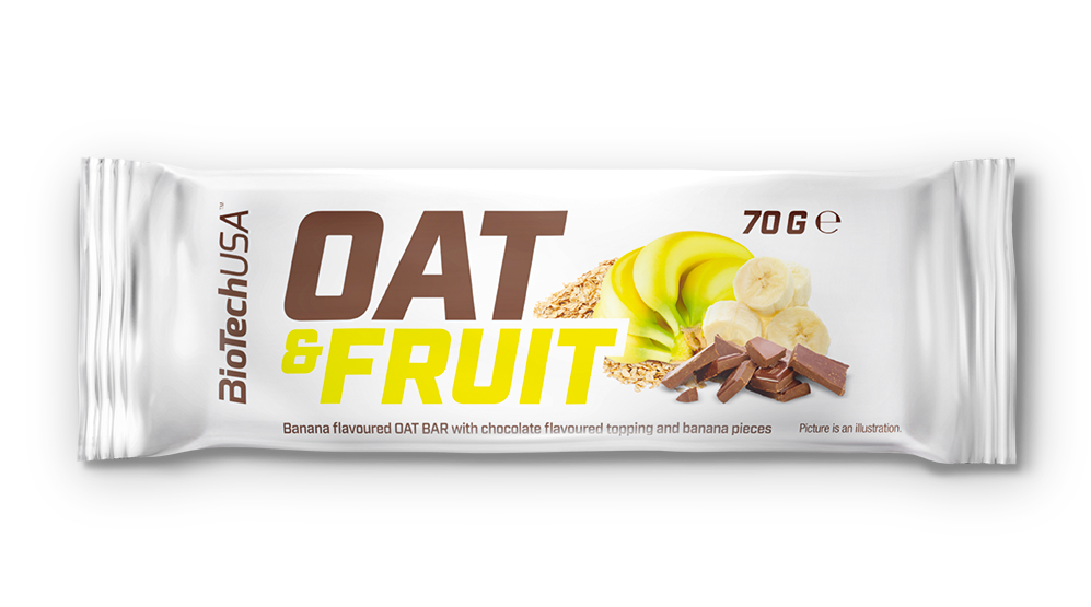 BIOTECH USA Oat and Fruits čokoláda banán