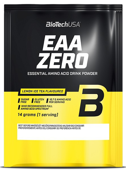 BIOTECH EAA ZERO 14 g broskvový ledový čaj