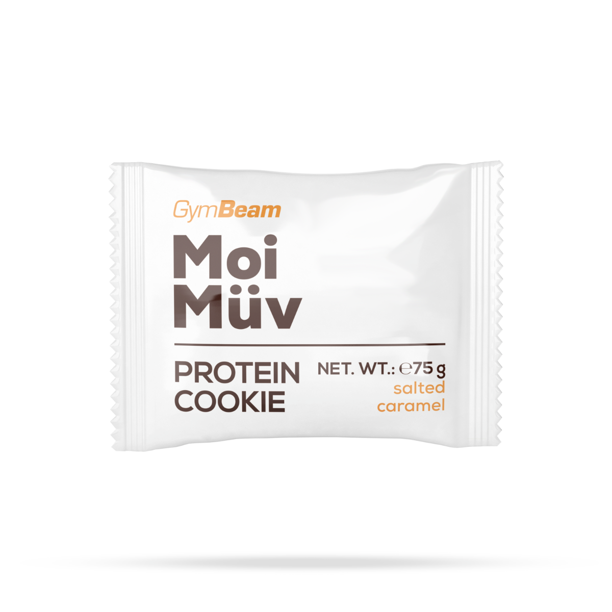 GymBeam protein cookie MoiMüv 75 g slaný karamel