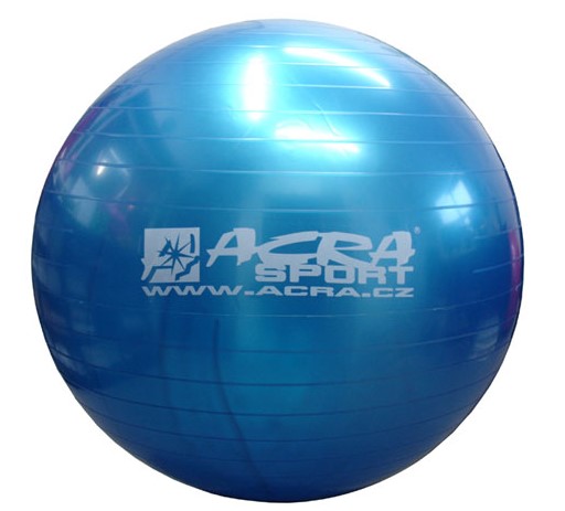 Gymnastický míč ACRA 55 cm Modrý