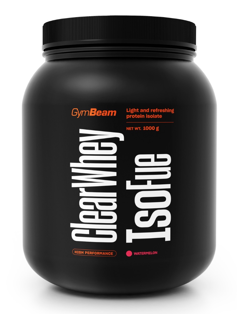 GymBeam Clear Whey IsoFue vodní meloun 1000 g