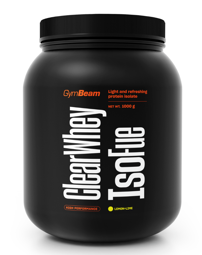 GymBeam Clear Whey IsoFue citrón limetka 1000 g