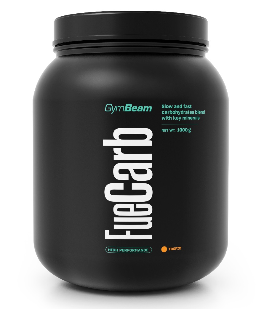 GymBeam FueCarb tropical 1000 g