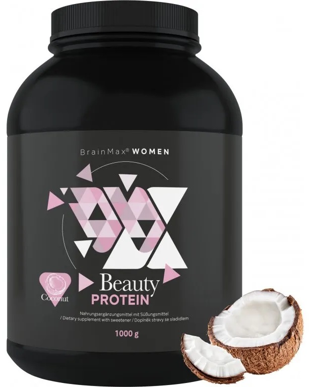 BrainMax Women Beauty Protein 1000 g Kokos