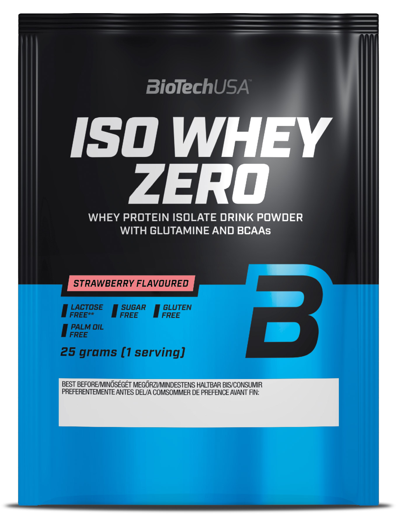 BIOTECH USA ISO WHEY ZERO 25 g jahoda