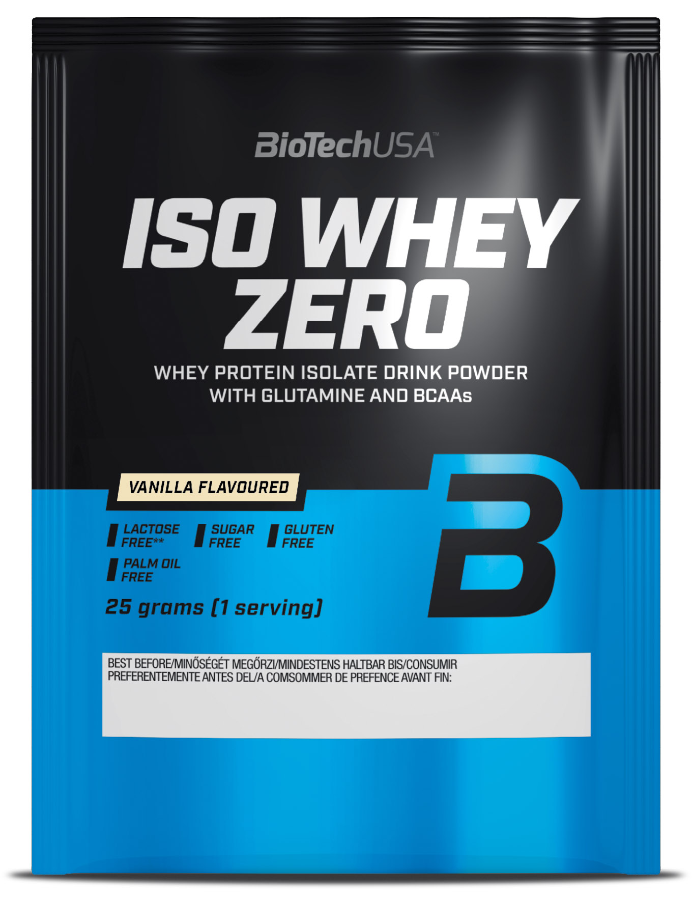 BIOTECH USA ISO WHEY ZERO 25 g vanilka