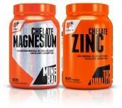 EXTRIFIT Magnesium Chelate 120 kapslí + EXTRIFIT Zinc Chelate 100 kapslí AKCE