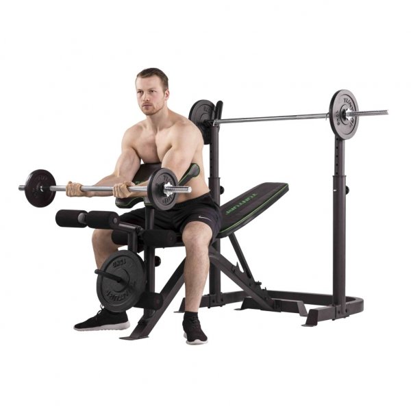 Posilovací lavice bench press TUNTURI WB50 Mid Width Weight Bench