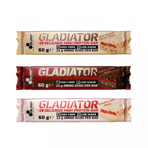 OLIMP Gladiator protein bar 60 g