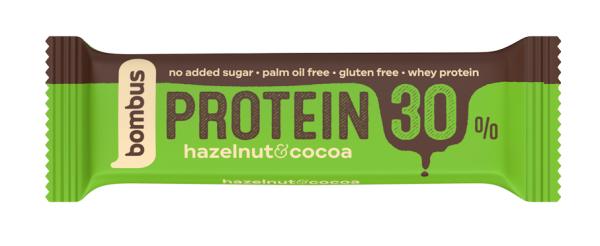 BOMBUS PROTEIN 30% Hazelnuts 50g