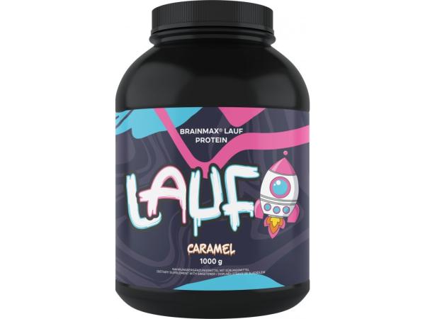 BrainMax Lauf Protein nativní syrovátkový protein 1000 g karamel