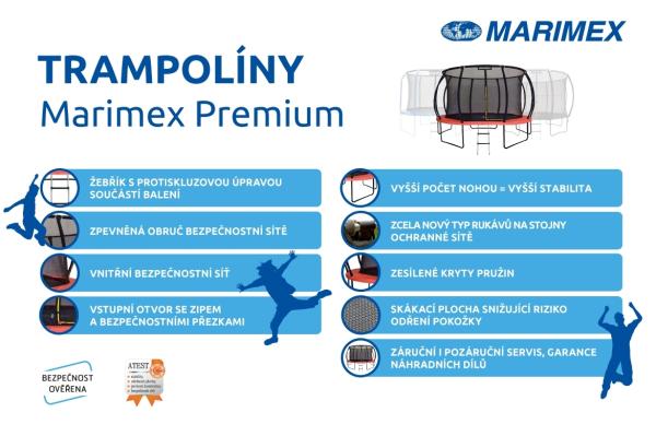 Trampolína Trampolína Marimex Premium 457 cm popis 2