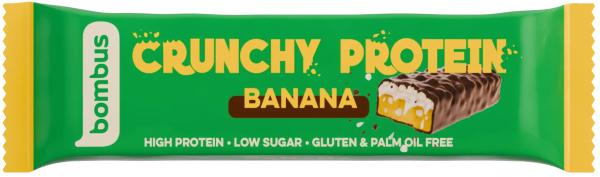 BOMBUS Protein Crunchy Bar Banana 50g