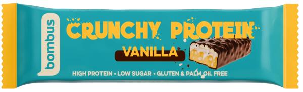 BOMBUS Protein Crunchy Bar Vanilla 50g