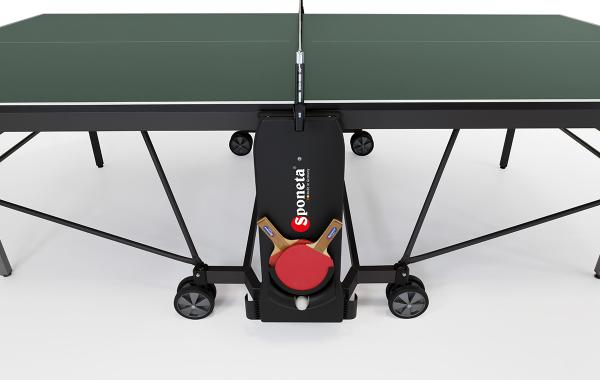 Stůl na stolní tenis SPONETA S4-72i zelený držák pálek a míčků