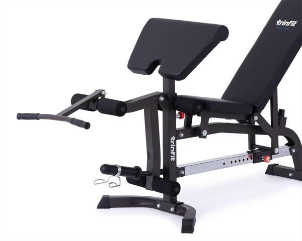 Posilovací lavice bench press TRINFIT Vario LX5 biceps + kopač