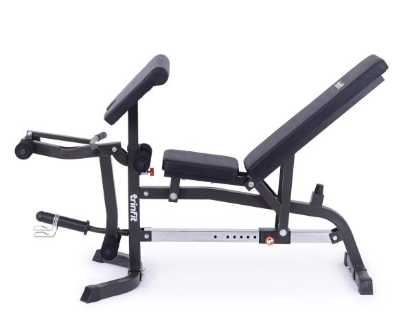 Posilovací lavice bench press TRINFIT Vario LX5 boční pohled