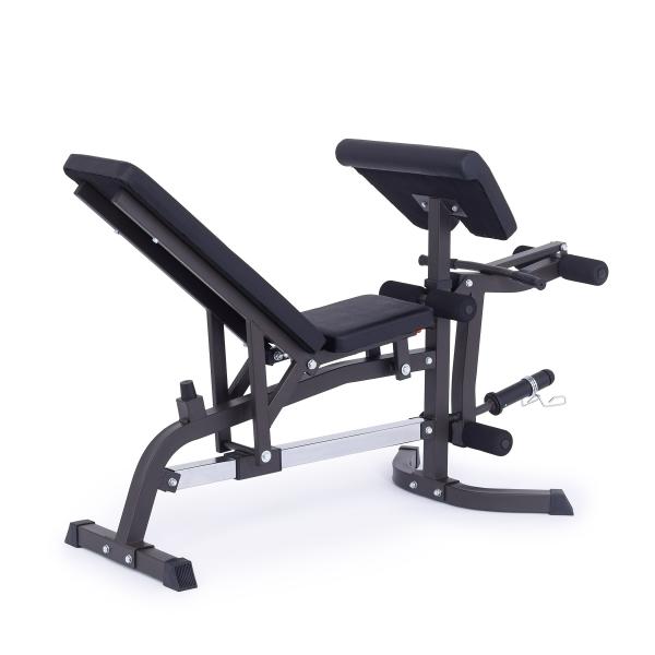 Posilovací lavice bench press TRINFIT Vario LX5 zadní úhel 2