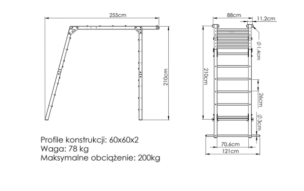 Rozměry MARBO MO-016