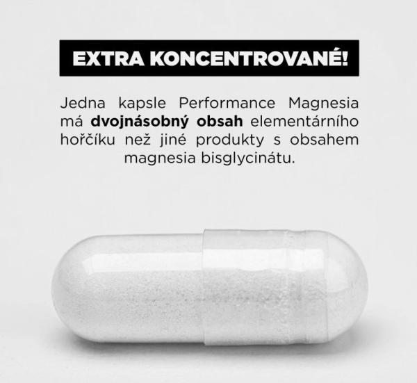 BrainMax Performance Magnesium 1000 mg 50 kapslí výhoda