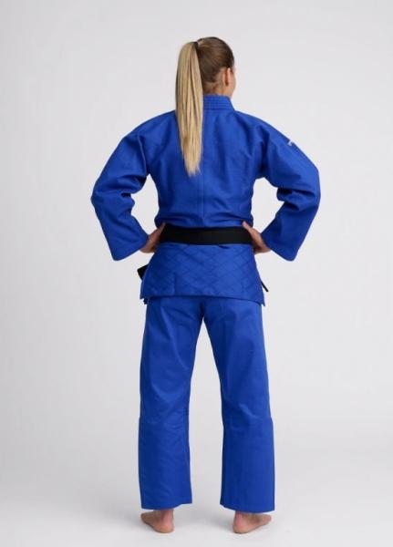 Kimono judo IPPONGEAR Basic 2 Modré zezadu