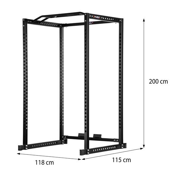 Stojan na činku Posilovací klec - Power Rack HMS KLT3111