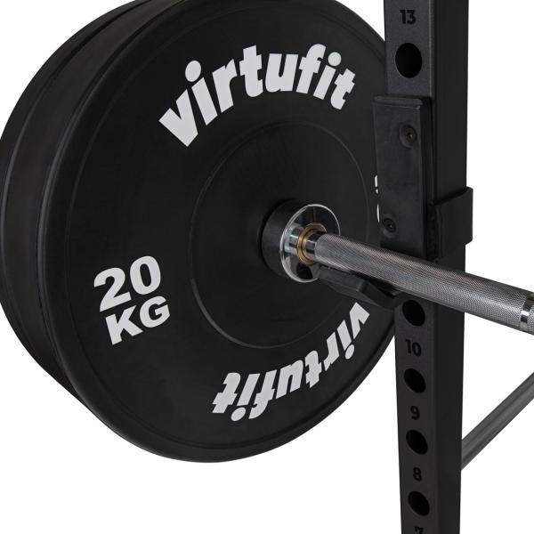 Stojan na činku VIRTUFIT PR100 Power Rack hák s činkou 2