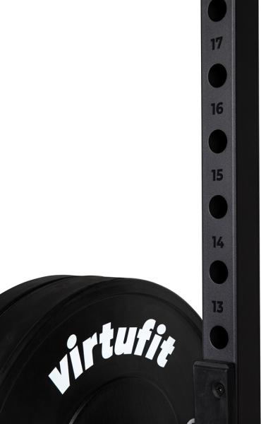 Stojan na činku VIRTUFIT PR100 Power Rack nastavení výšky