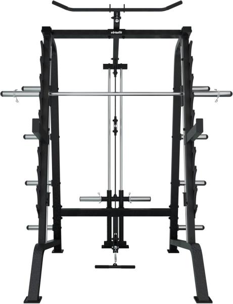 Posilovací stroj na činky VIRTUFIT SM100 Smith Machine čelně