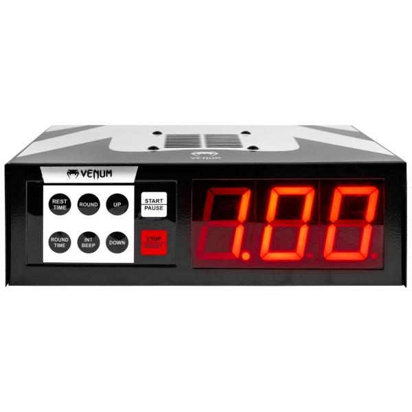 Časovač Boxing Timer černobílý VENUM přední pohled