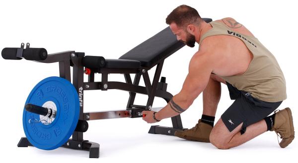 Posilovací lavice bench press TRINFIT Vario LX5 model nastavení