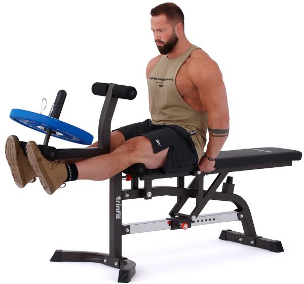 Posilovací lavice bench press TRINFIT Vario LX5 model předkopy