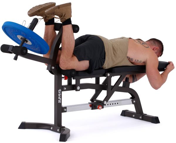 Posilovací lavice bench press TRINFIT Vario LX5 model zakopávání 2 - kopie