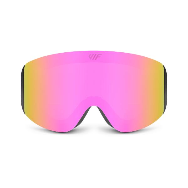 Lyžařské a snowboardové brýle VIF SKI & SNB Black x Pink