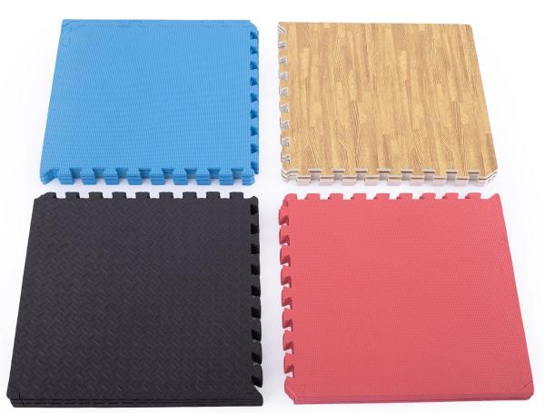 TRINFIT Tatami Fitness T12 set 4 ks - 60 x 60 x 1,2 cm