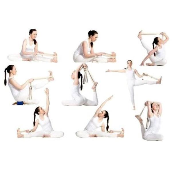 Yoga Max set na jógu a pilates šedá varianta 40927